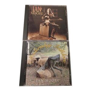 Ian Moore CD Lot Self Titled & Modernday Folklore 90s Blues Rock Guitar
